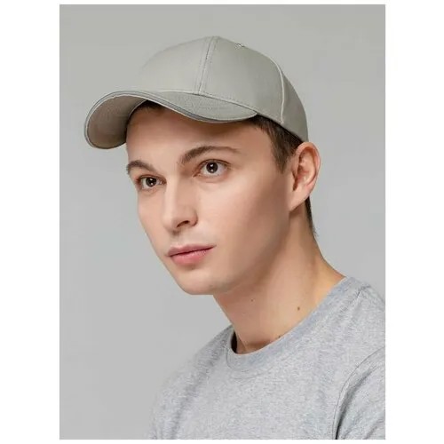 Бейсболка Hard Work, размер 58, серый
