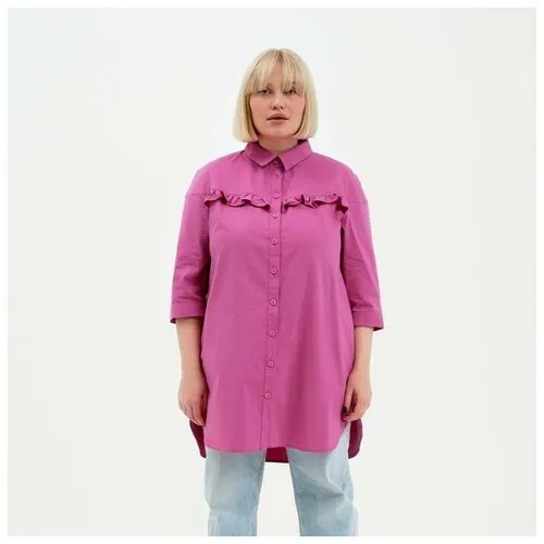 Рубашка Betty Barclay, размер 58, розовый