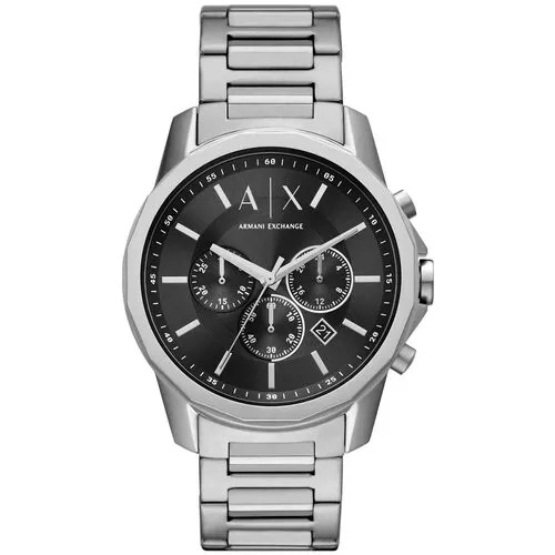 Наручные часы Armani Exchange Banks, серебряный, черный