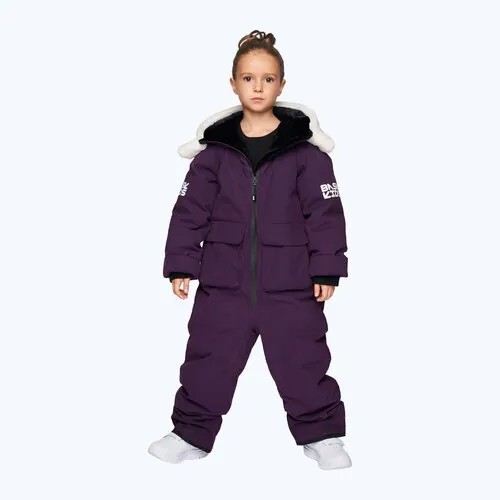 Комбинезон BASK BASK kids, размер 98, фиолетовый
