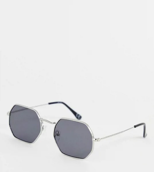Черные солнцезащитные очки в восьмигранной оправе Na-kd-Черный