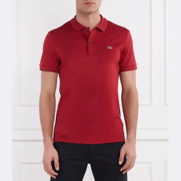 Рубашка-Поло стандартного кроя досада Lacoste, бургунди