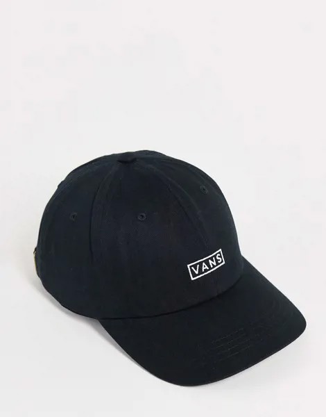Черная кепка с изогнутым козырьком Vans - Bill Jockey-Черный цвет