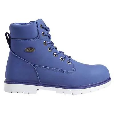 Lugz Brace Hi Lace Up Mens Blue Casual Boots MBRAHD-4010