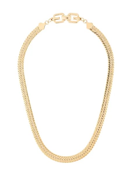 Givenchy Pre-Owned цепочка на шею с застежкой-логотипом