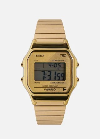 Наручные часы Timex T80 Expansion, цвет золотой