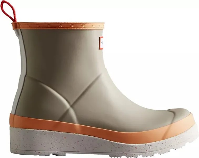 Женские короткие резиновые сапоги Hunter Boots Original Play, персиковый