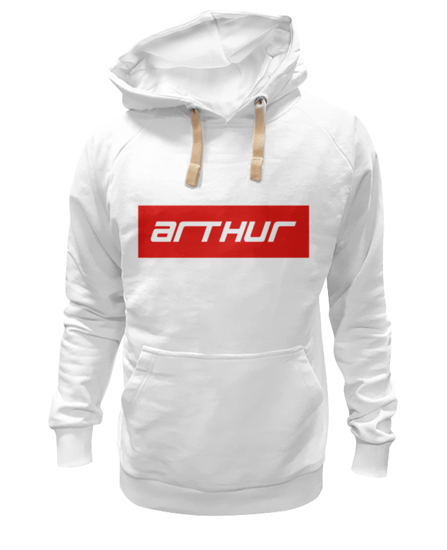 Худи Printio Arthur белое 3XL