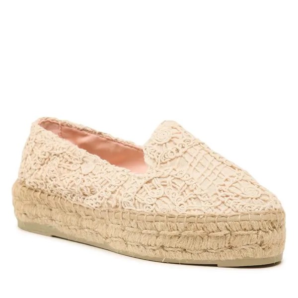 Туфли Manebi DoubleSole Espadrilles, бежевый