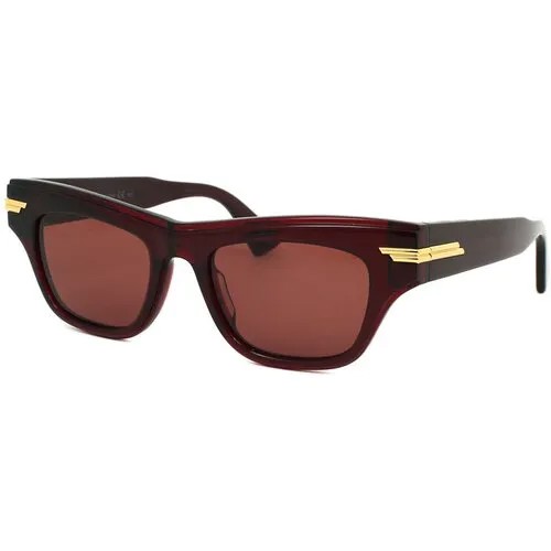 Солнцезащитные очки Bottega Veneta, бордовый
