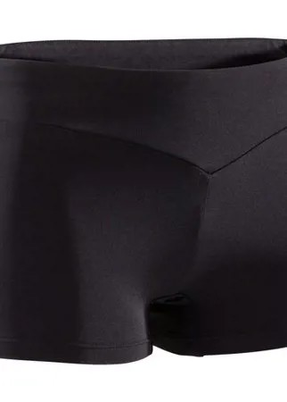 Шорты для спортивной гимнастики 100 жен., размер: 14, цвет: Черный DOMYOS Х Декатлон