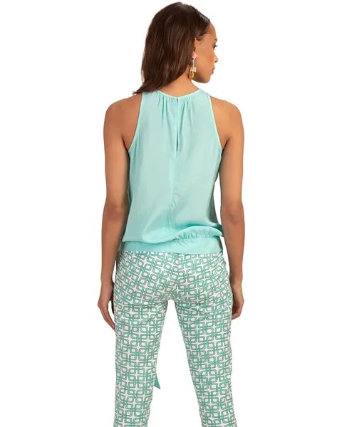 Топ Trina Turk Summerland Top, цвет Turquoise