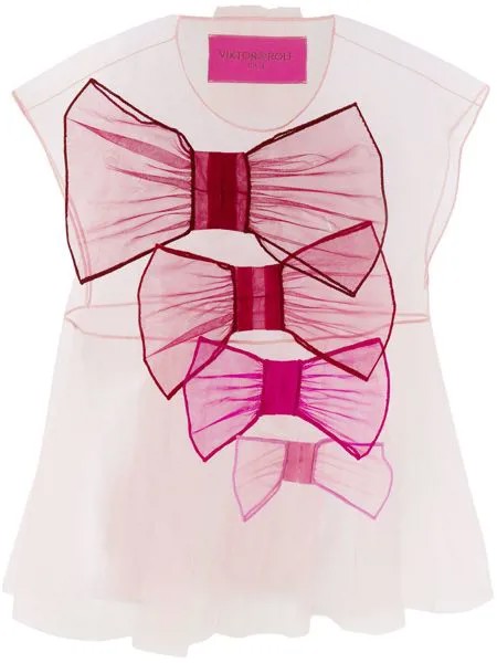 Viktor & Rolf футболка 'So Many Bows Icon 1.1'