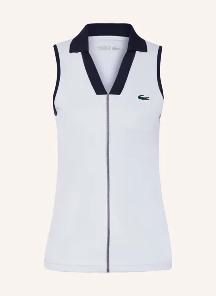 Функциональная рубашка-поло Lacoste, синий