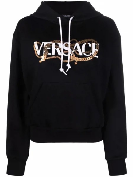 Versace худи с логотипом