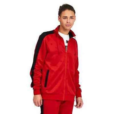 Puma Nyc Full Zip Track Jacket Мужские красные пальто Куртки Верхняя одежда 586436-11