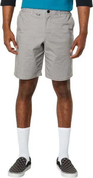 Гибридные шорты In The Moment 19 дюймов Oakley, цвет Storm Front