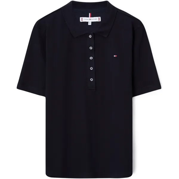 Женская рубашка-поло Tommy Hilfiger, цвет Blue DW5
