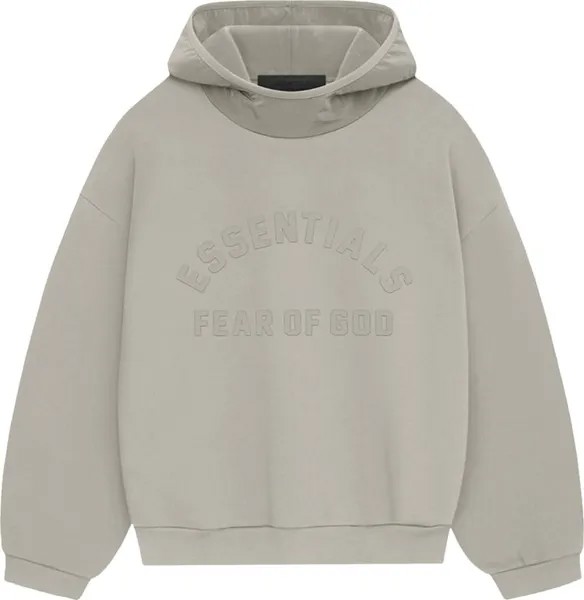 Худи Fear of God Essentials Nylon Fleece 'Seal/Seal', серый