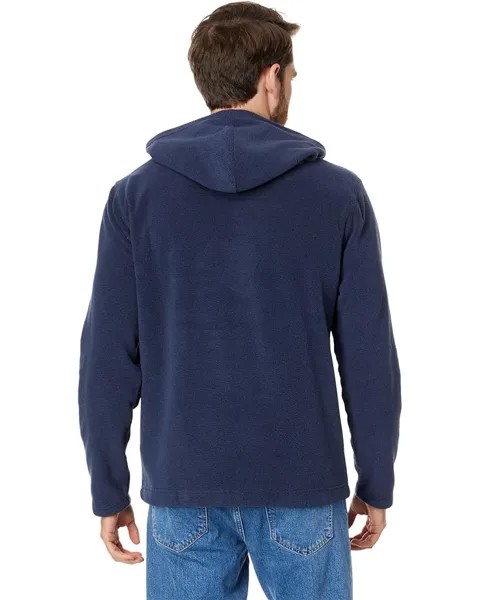 Худи RVCA Yukon 1/4 Zip Hoodie, цвет Blue Heather