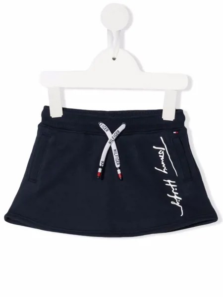 Tommy Hilfiger Junior юбка с кулиской и логотипом