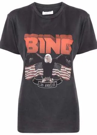 ANINE BING футболка с логотипом