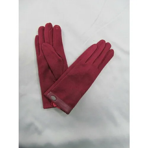 Перчатки MUNASHA, размер 7 1/2, бордовый