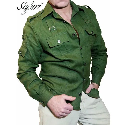 Рубашка SAFARI, размер XL, зеленый