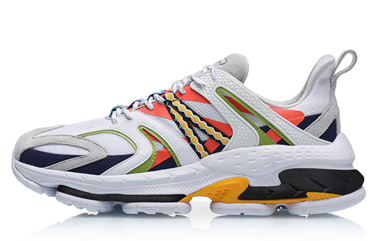 LINING CF Lifestyle Shoes Men Low-top White/Yellow