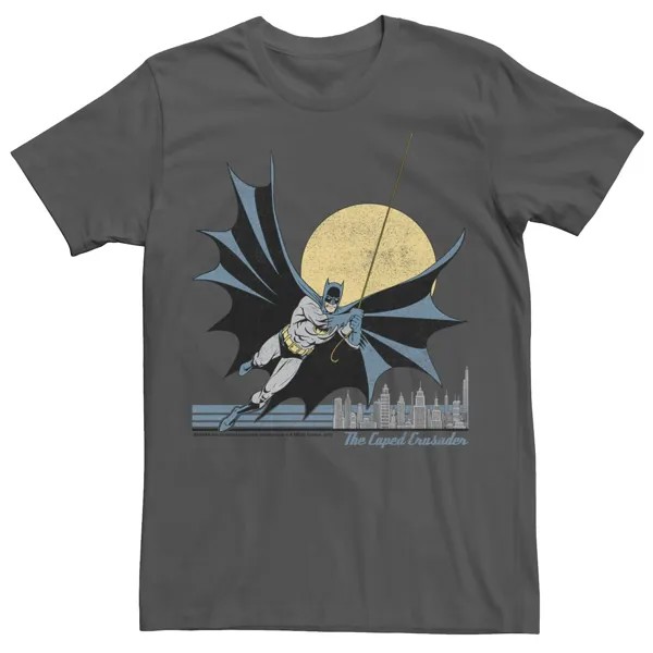 Мужская футболка Crusader с накидкой «Бэтмен» DC Comics