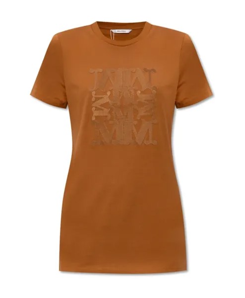 Футболка «Таверна» Max Mara, коричневый