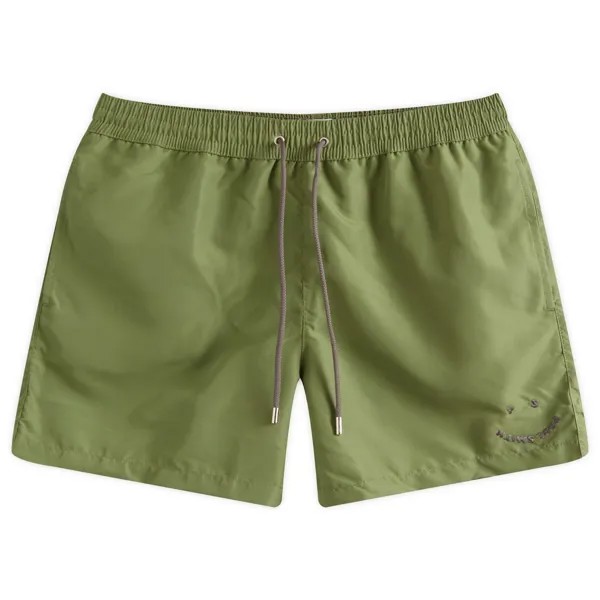 Шорты для плавания Paul Smith Ps Happy Swim Shorts, зеленый