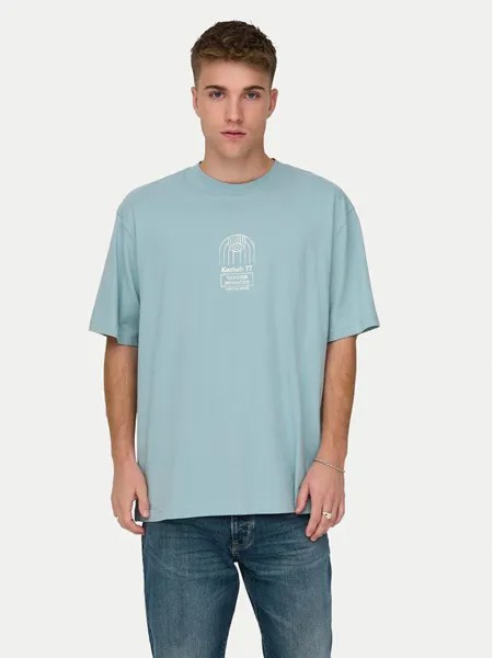 Футболка Only & Sons, синий