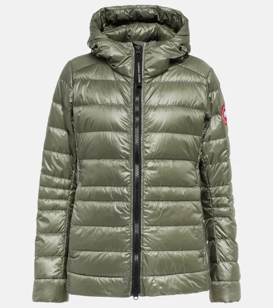 Пуховик с капюшоном Cypress CANADA GOOSE, зеленый