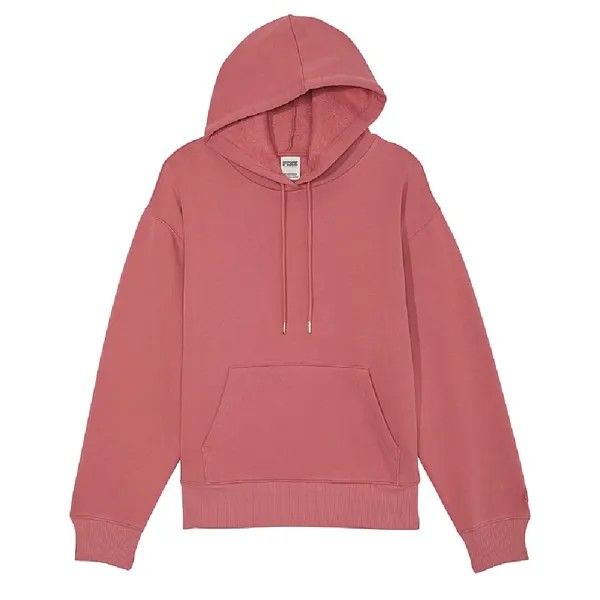 Толстовка Victoria's Secret Pink Premium Fleece Oversized, розовый