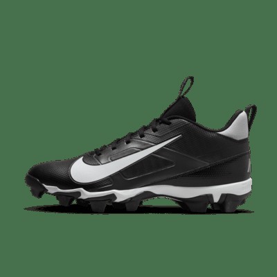 Бутсы Nike Alpha Menace 4 Shark Football Cleats, цвет Black/Light Smoke Grey/Metallic Silver/White