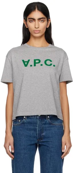 Серая футболка Ana A.P.C.
