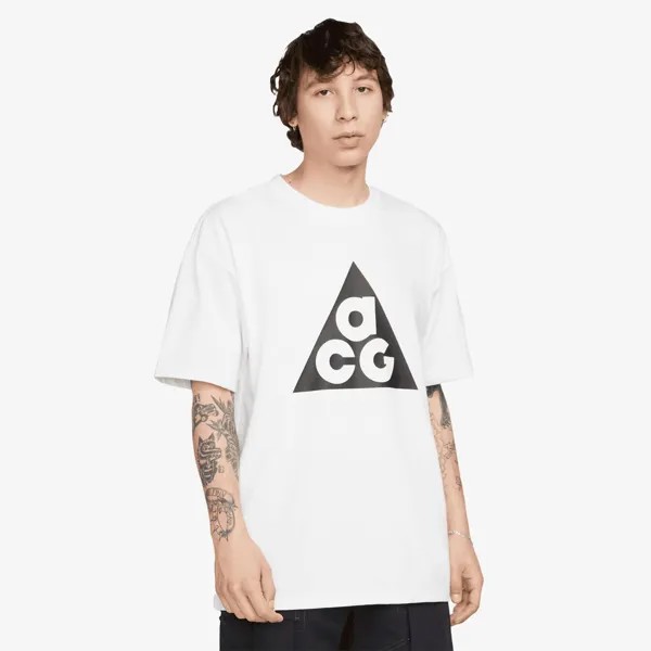 Футболка ACG Logo T-Shirt 'White' Nike, белый