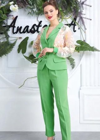 Костюм Anastasia-544/3 В цвете: Зеленый; Размеры: 56,58,60,50,52,54