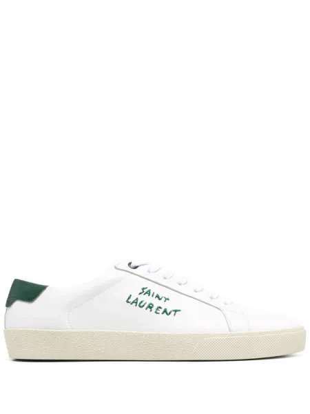Saint Laurent кеды с логотипом