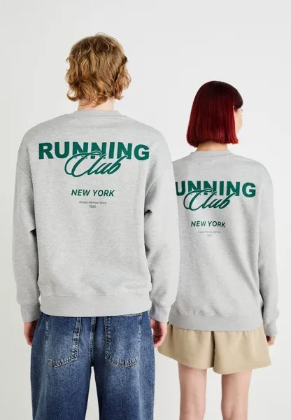 Свитер Jprblaharvey Running Club Unisex Jack & Jones, светло-серый