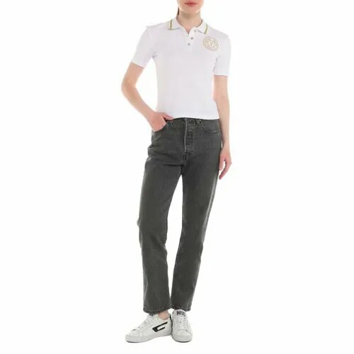 Поло Versace Jeans Couture, размер L, белый
