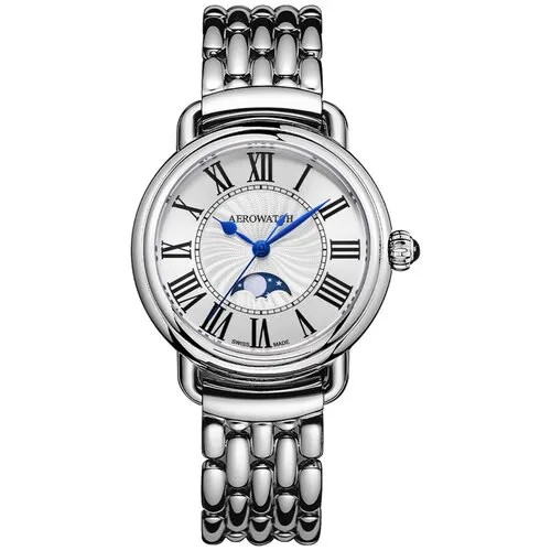 Наручные часы AEROWATCH 43960 AA03 M, серебряный