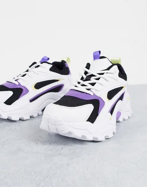 Фиолетовые массивные кроссовки Topshop Casey-Фиолетовый цвет