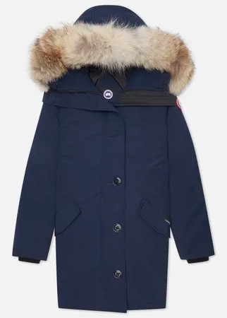 Женская куртка парка Canada Goose Rossclair, цвет синий, размер M