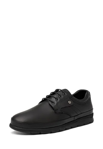 Полуботинки мужские Pierre Cardin 111156 черные 43 RU