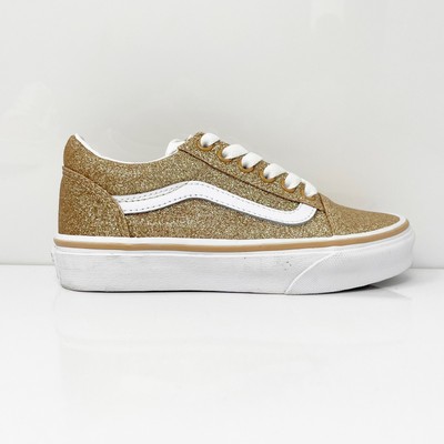Vans Boys Off The Wall 508731 Коричневые повседневные кроссовки, размер 13