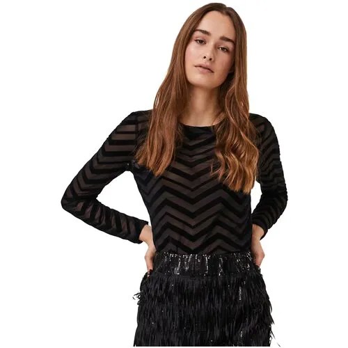 Vero Moda, блузка женская, Цвет: черный, размер: XS