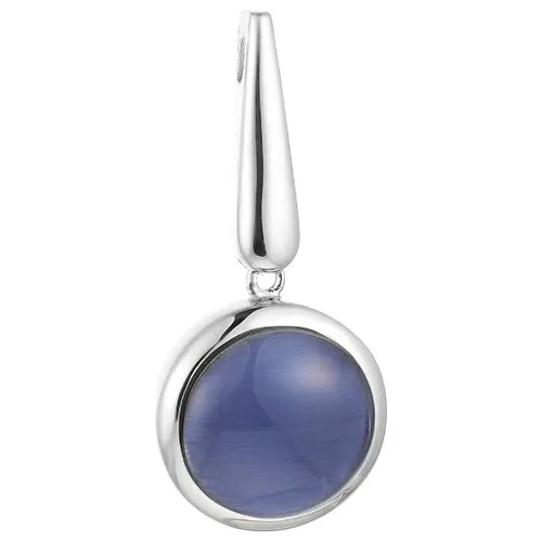 Подвеска со стеклом из серебра SP0432-US-003-WG JV