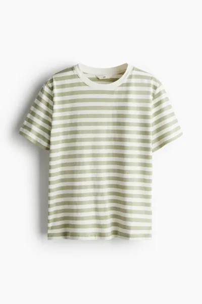 Футболка с принтом H&M, зеленый